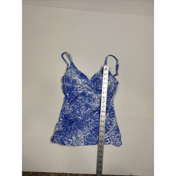 Lauren Ralph Lauren Women's 4 Underwire Slimming Support Tankini Swim Top NWT - Picture 6 of 16